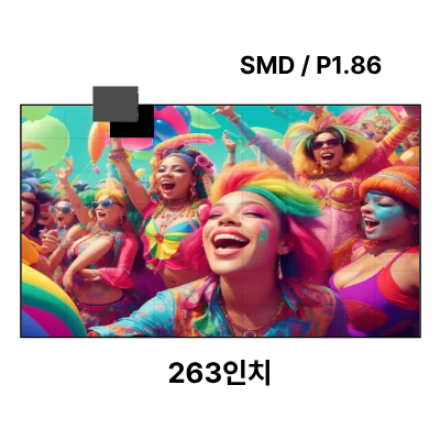 LED벽부착형 안내전광판 263인치 SMD 1.86mm TZL-IG-P018(263) 전화문의1599-0479
